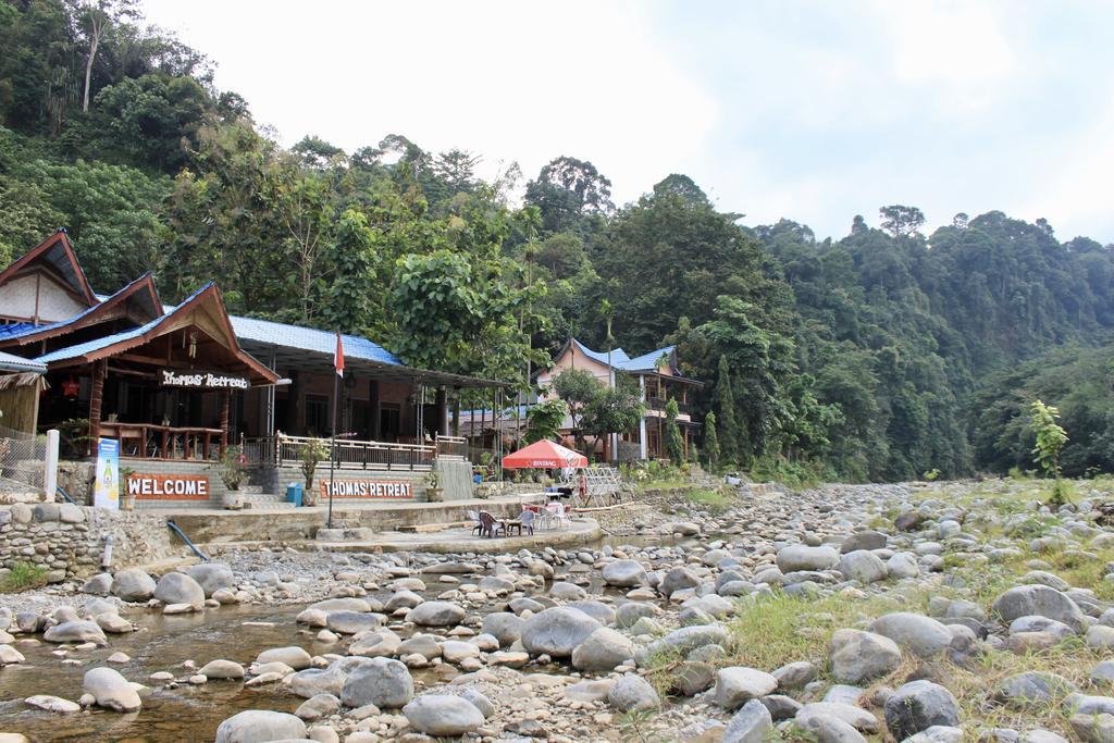 Thomas' Retreat Bukit Lawang Hotell Eksteriør bilde